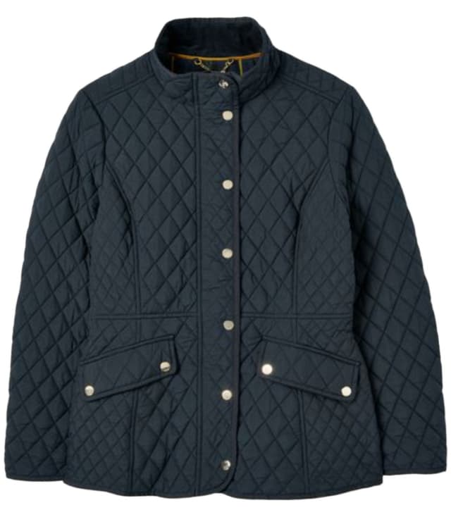 Joules Women's Allendale Quilted Jacket - Dark Navy Product Image