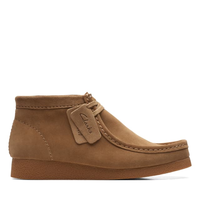 Clarks Men's Wallabee Evo Suede Boot - Dark Sand Product Image