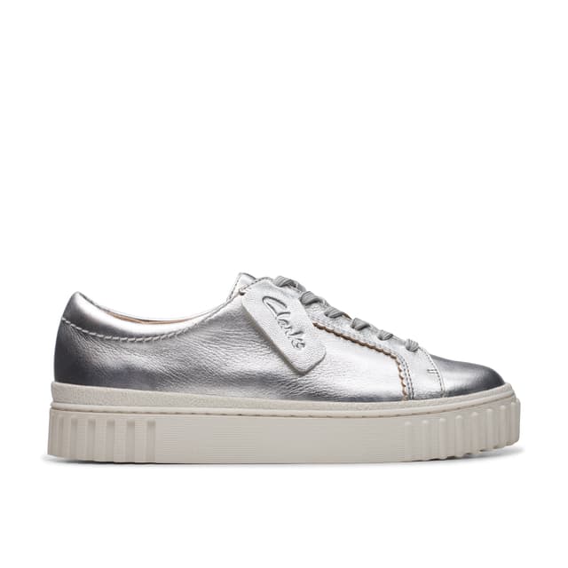 Clarks Women's Mayhill Walk - Silver Metallic Product Image