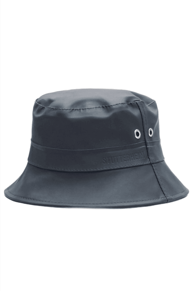 Stutterheim Beckholmen Bucket Hat - Charcoal Product Image