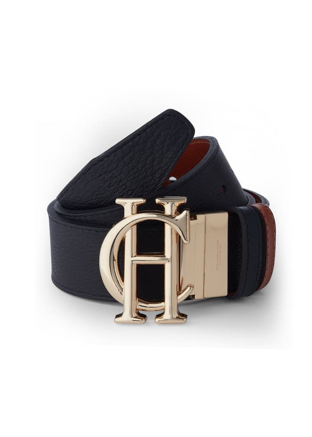 Holland Cooper Women's HC Classic Belt Reversible - Black Tan Product Image