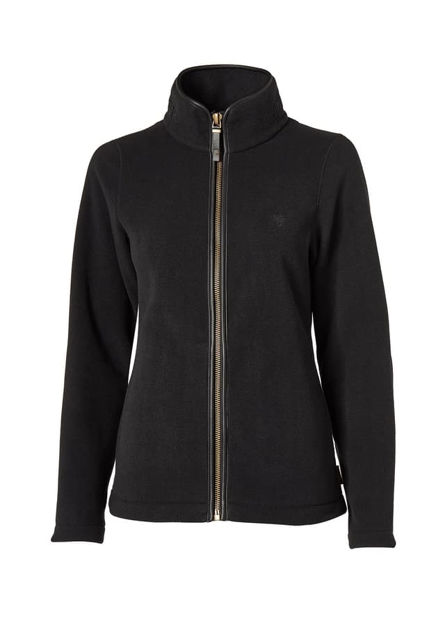 Holland Cooper Women's Country Fleece Jacket - Black Product Image