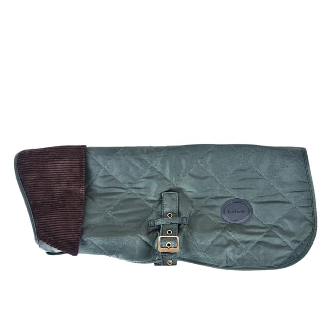 Barbour Quilted Dog Coat - Olive Product Image