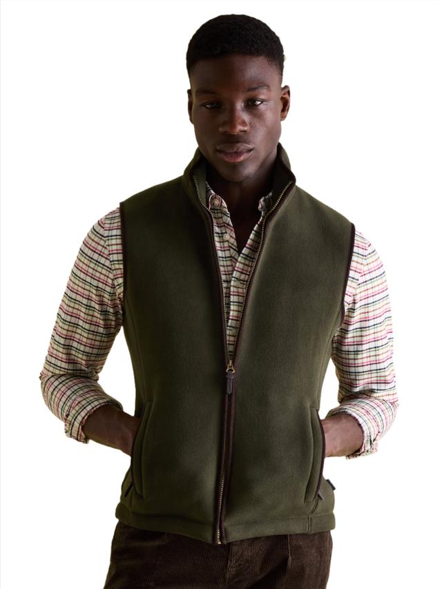 Joules Men's Greenfield Gilet - Green Product Image