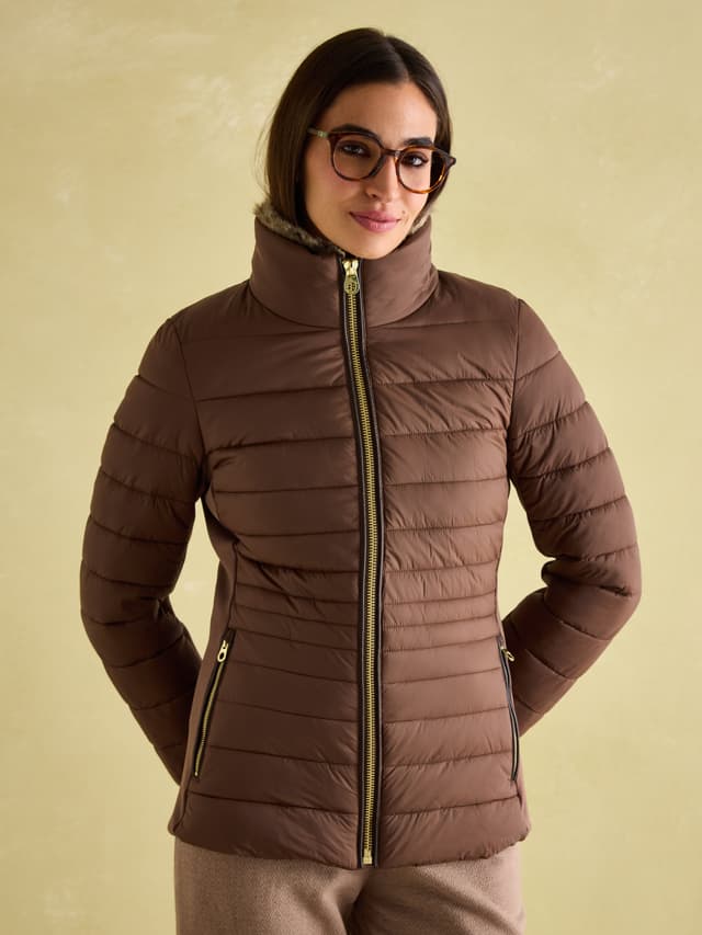 Joules Women's Beckley Jacket - Chestnut Product Image