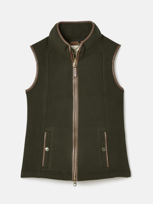 Joules Women's Fairbourne Gilet - Khaki Product Image