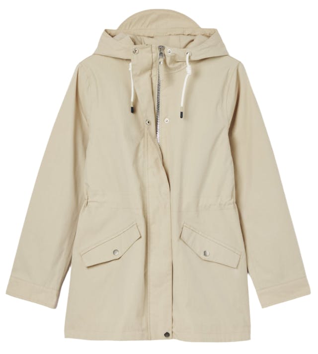 Joules Women's Portwell Waterproof Raincoat - Neutral Product Image