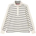 Joules Women's Southwold Striped Sweatshirt - Creme Colour thumbnail