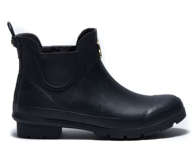 Holland Cooper Rubber Chelsea Boot - Black Product Image