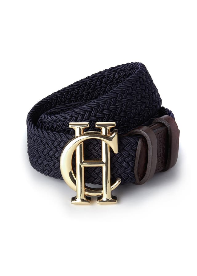 Holland Cooper Women's HC Heritage Belt - Ink Navy Product Image