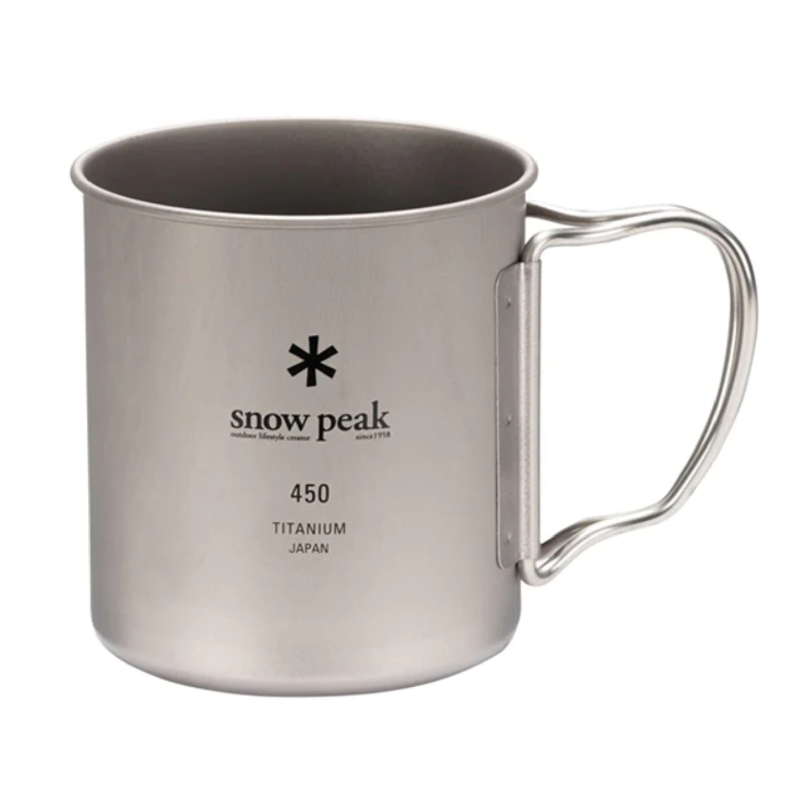 Snow Peak Titanium Single Wall 450 Mug Product Image