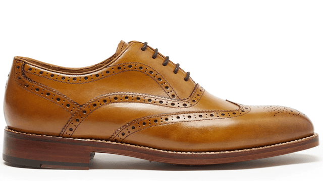 Oliver Sweeney Men's Aldeburgh Oxford Brogue - Tan Product Image