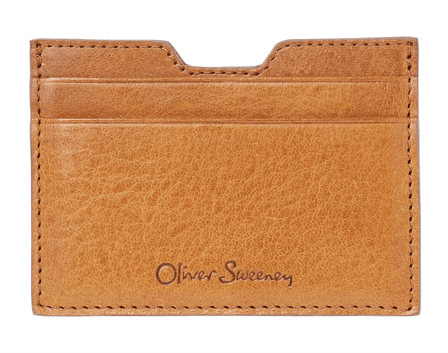 Oliver Sweeney Ihen Calf Leather Cardholder - Tan Product Image