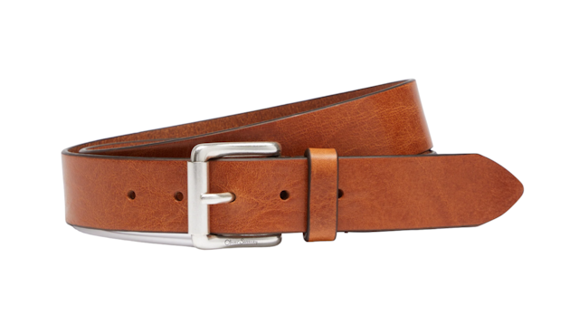 Oliver Sweeney Garda Calf Leather Belt - Cognac Product Image