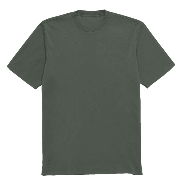 Oliver Sweeney Men's Palmela Jersey Cotton T-Shirt - Khaki Product Image