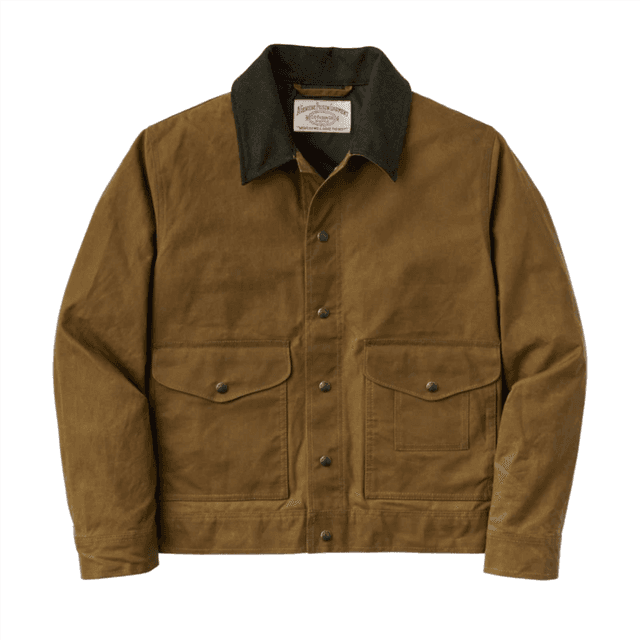 Filson Tin Cloth Work Jacket - Dark Tan Product Image