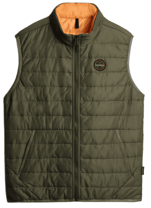 Napapijri Men's Acalmar Vest - Green Lichen Product Image