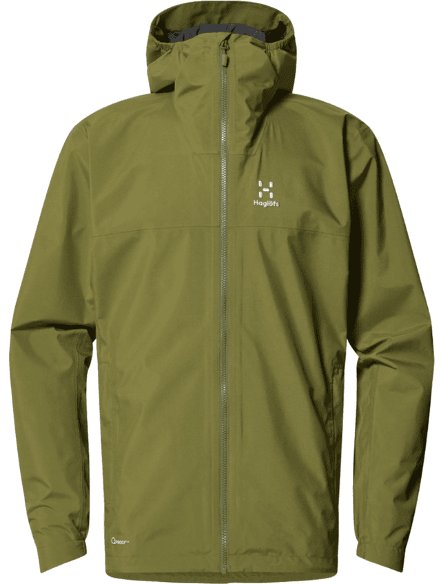 Haglöfs Men's Korp Proof Jacket - Olive Green Product Image