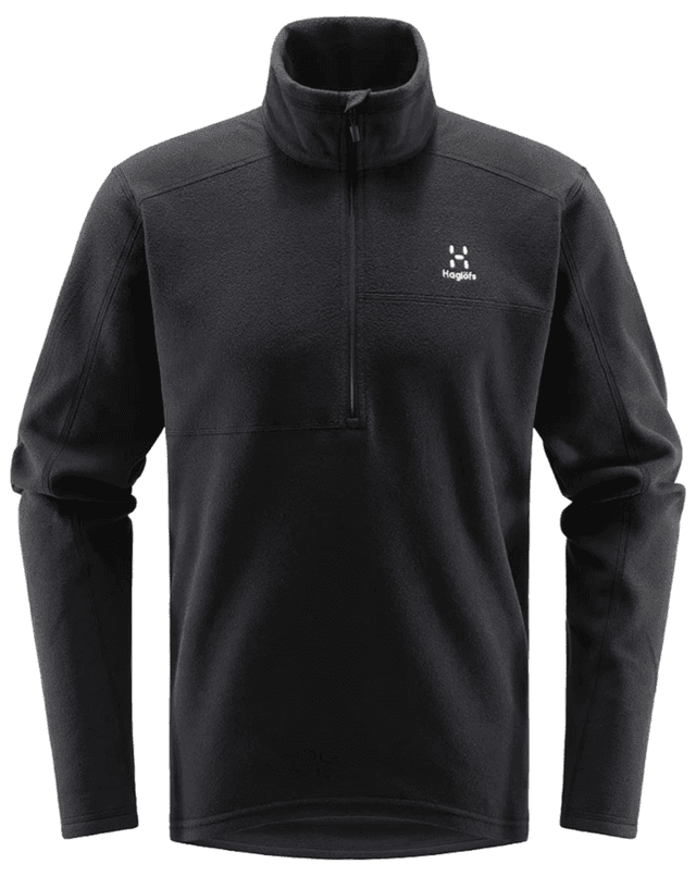 Haglöfs Men's Buteo 1/2 Zip Jacket - True Black Product Image