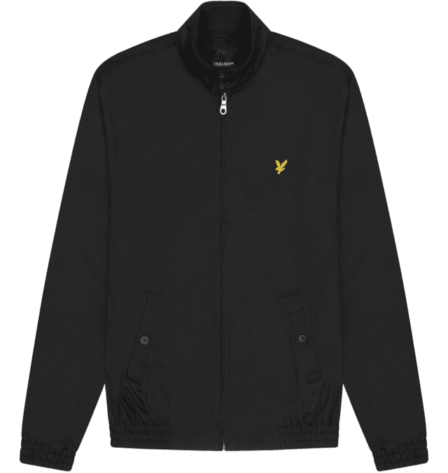 Lyle & Scott Men's Harrington Jacket - Jet Black Product Image