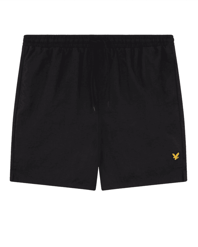 Lyle & Scott Men's Sports Swim Shorts - Jet Black Product Image