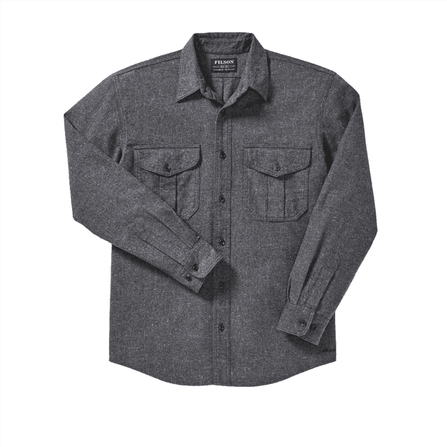 Filson Alaskan Guide Shirt - Dark Heather Grey Product Image