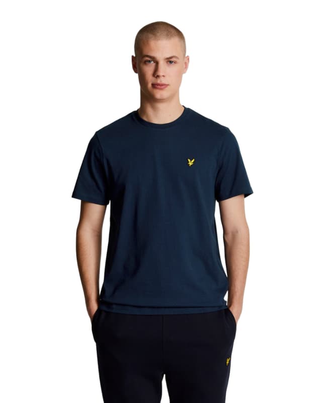 Lyle & Scott Men's Essential Plain T-Shirt - Navy Product Image