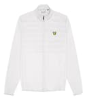 Lyle & Scott Men's Sports Hybrid Double Baffle Jacket - Pebble Colour thumbnail