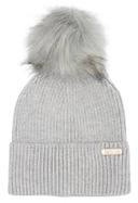 Barbour International Mallory Pom Beanie - Light Grey Colour thumbnail