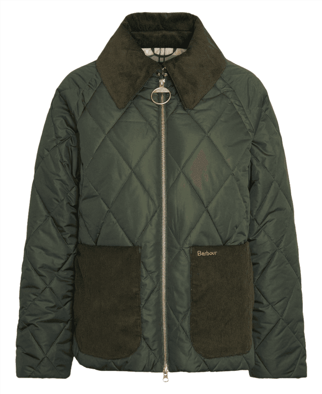 Barbour Women's Dalroy Quilted Jacket - Olive Product Image