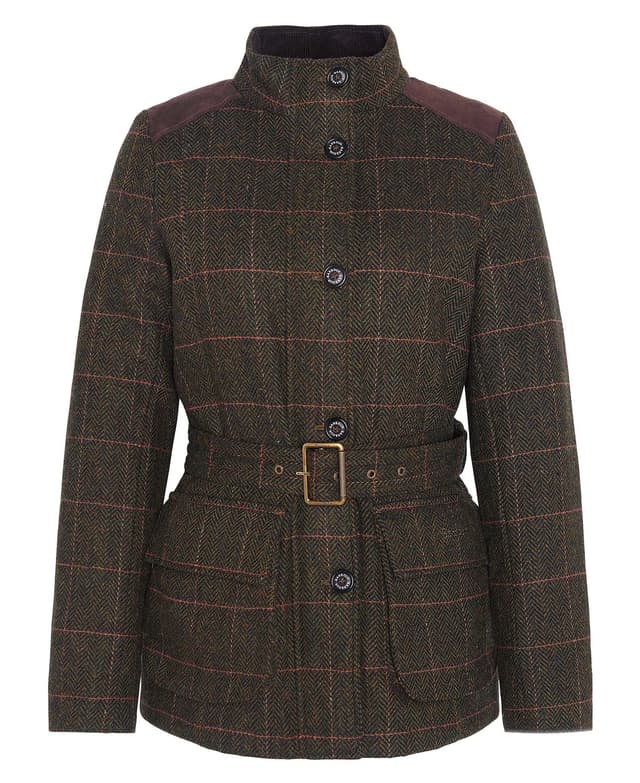 Barbour Hollie Wool Jacket - Spiced Pumpkin Product Image