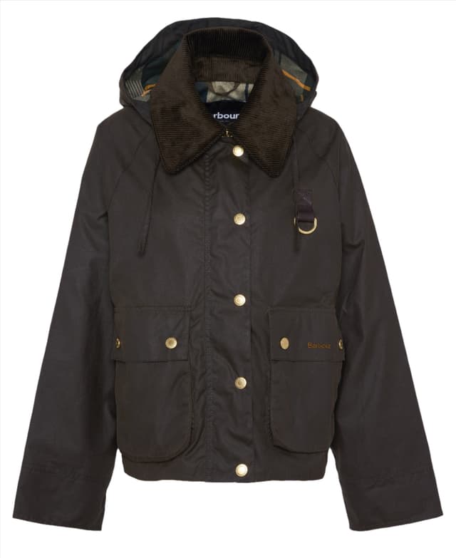 Barbour Women's Reighton Spey Wax Jacket - Olive Product Image