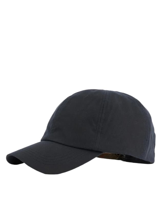 Barbour Wax Sports Cap - Navy Product Image