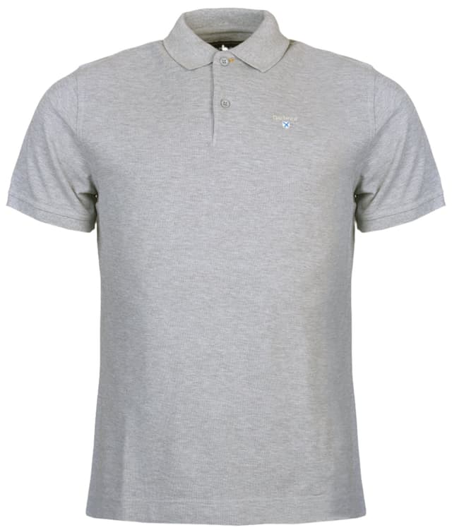 Barbour Men's Sports Polo Shirt - Grey Marl Product Image