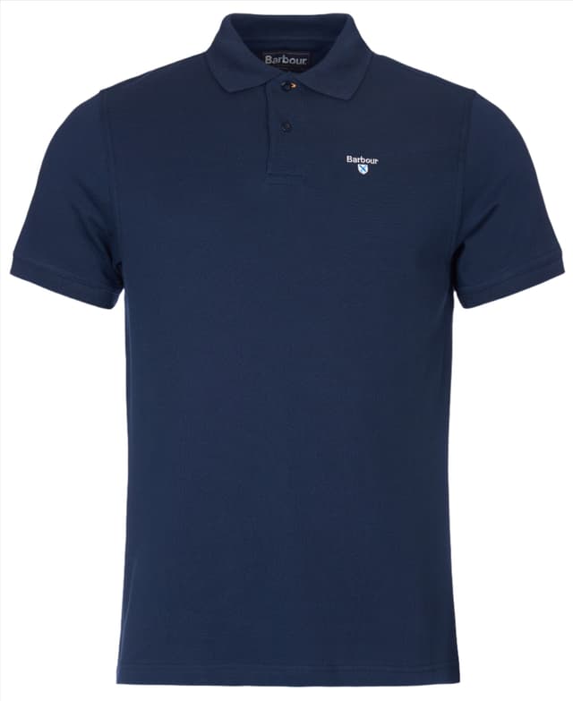 Barbour Men's Sports Polo Shirt - Navy Product Image