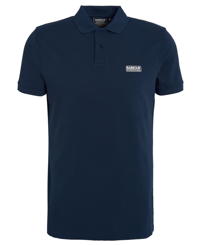 Barbour International Essential Polo - Navy Product Image