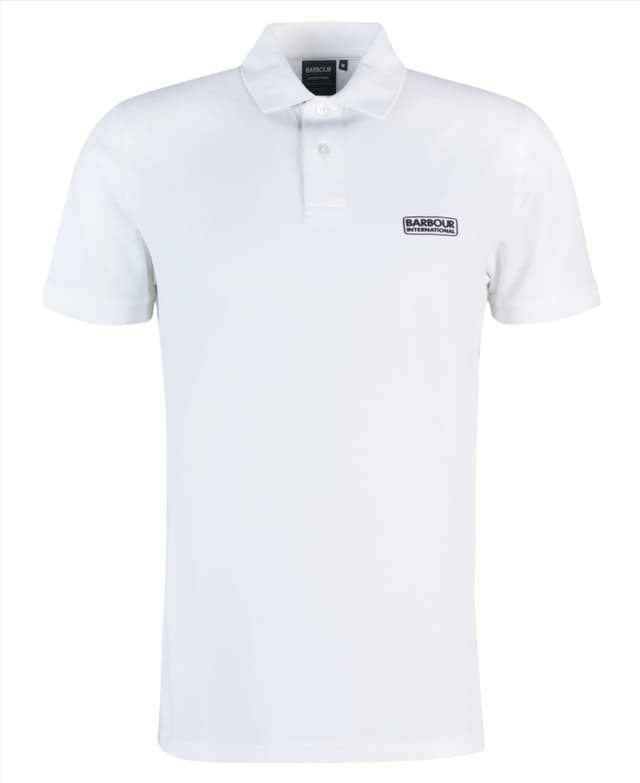 Barbour International Essential Polo - White Product Image