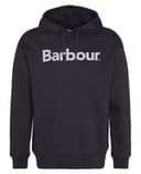 Barbour Brushed Nicholas Oversized Hoodie - Black Colour thumbnail