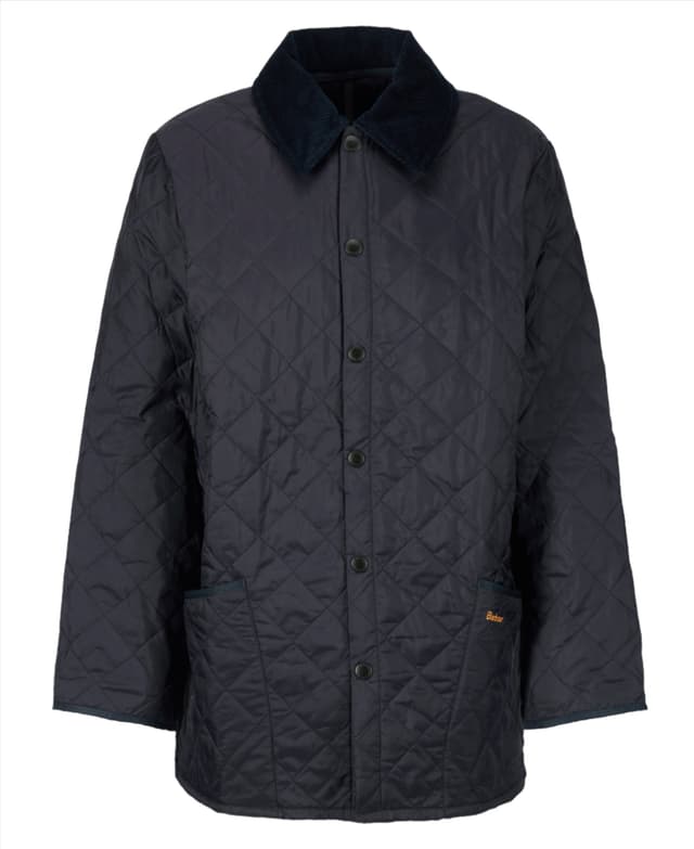 Barbour Men's Liddesdale Quilted Jacket - Navy Product Image