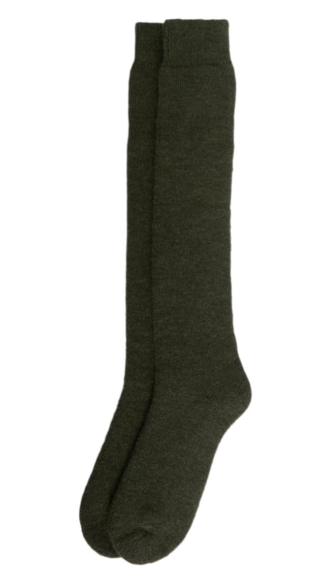 Barbour Men's Wellington Knee Socks - Olive Green Product Image