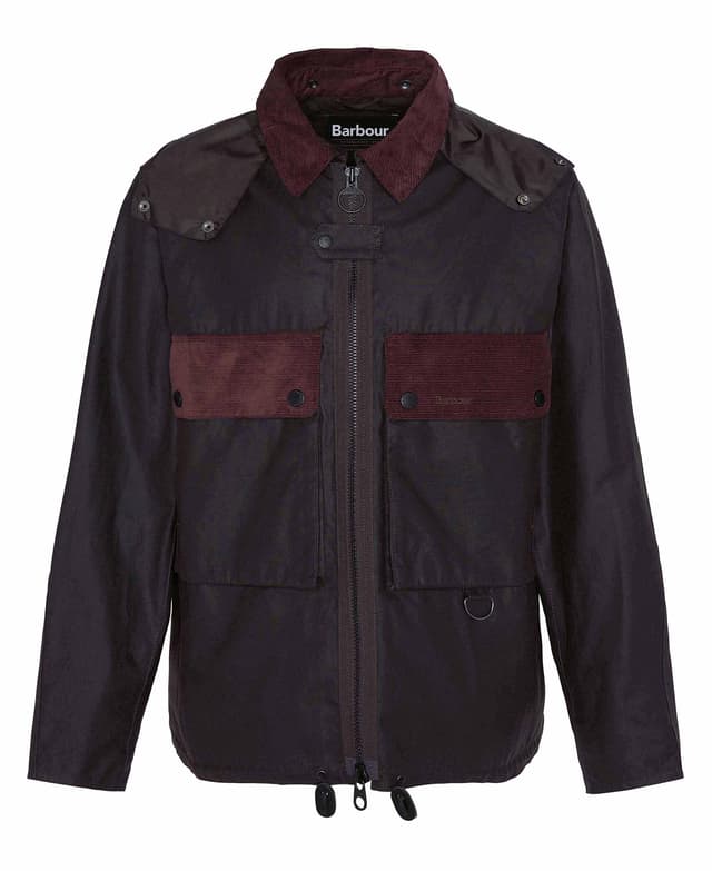 Barbour Re-Engineered Spey Waxed Jacket - Rustic Product Image