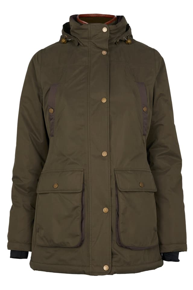 Holland Cooper Women's Stamford Country Coat - Khaki Product Image