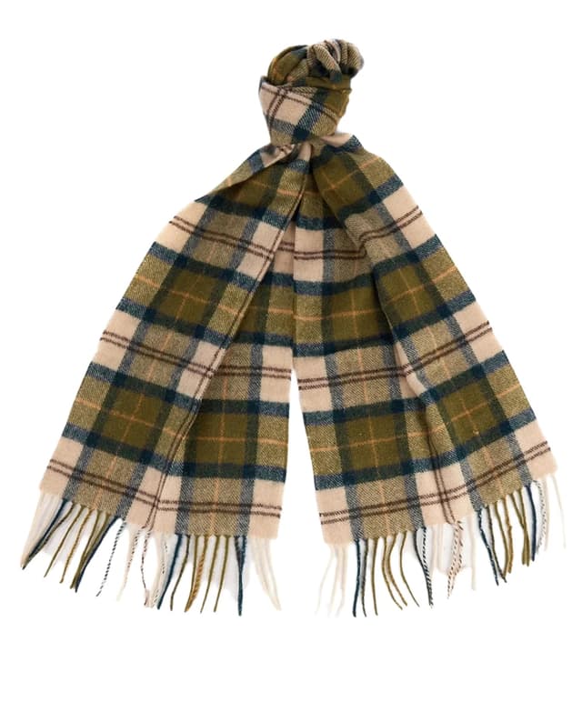 Barbour Tartan Lambswool Scarf - Ancient Product Image