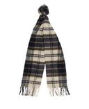 Barbour Wool/Cashmere Tartan Scarf - Autumn Dress Colour thumbnail