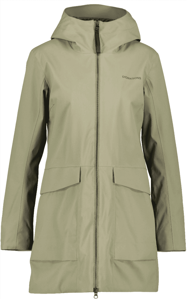 Didriksons Women's Folka Parka - Dusty Olive Product Image