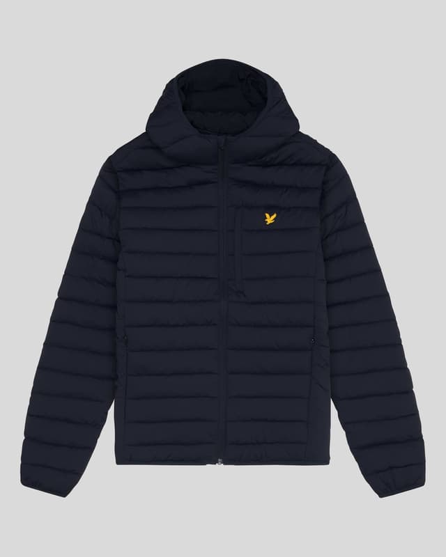 Lyle & Scott Men's Sports Stretch Lightweight Quilted Jacket - Dark Navy Product Image