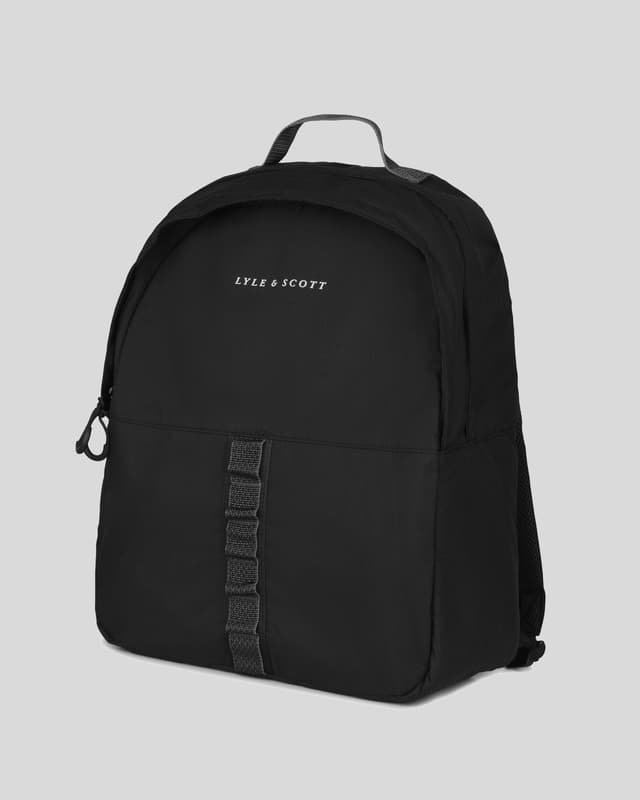 Lyle & Scott Ripstop Rucksack Backback - Black Product Image