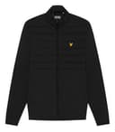 Lyle & Scott Men's Sports Hybrid Double Baffle Jacket - Jet Black Colour thumbnail