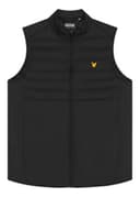 Lyle & Scott Men's Sports Hybrid Double Baffle Gilet - Jet Black Colour thumbnail