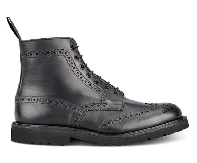 Tricker's Men's Stow Country Boot - OLIVVIA Classic Black Product Image